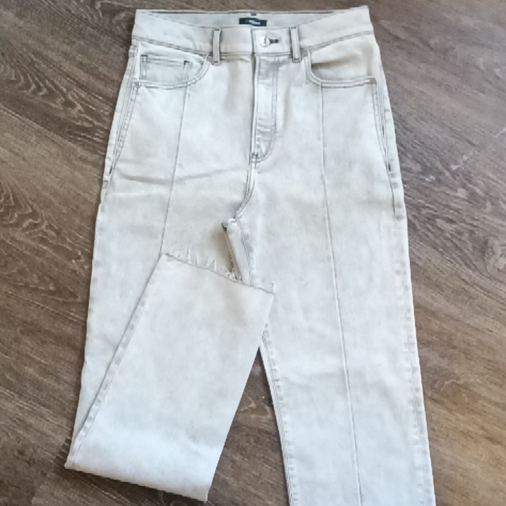 Express Women's Gray Denim Jeans